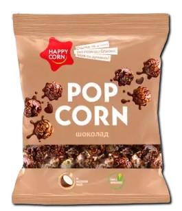 Happy Corn Popcorn / Chocolate